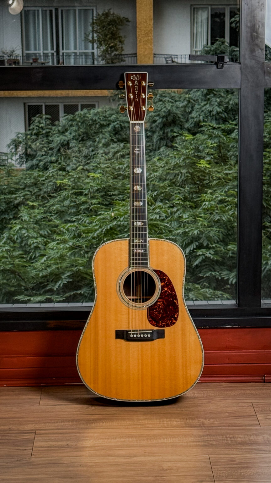 Martin D-45 Natural 2010 disponível na Zanon Guitars